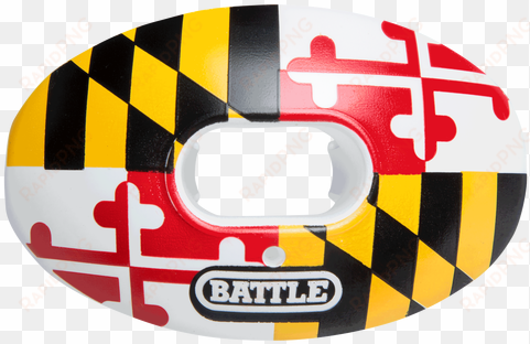 battle oxygen limited edition mouthguard maryland state - football mouth guard