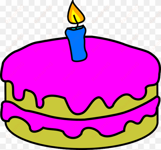 bday jala pearson - birthday cake with one candles