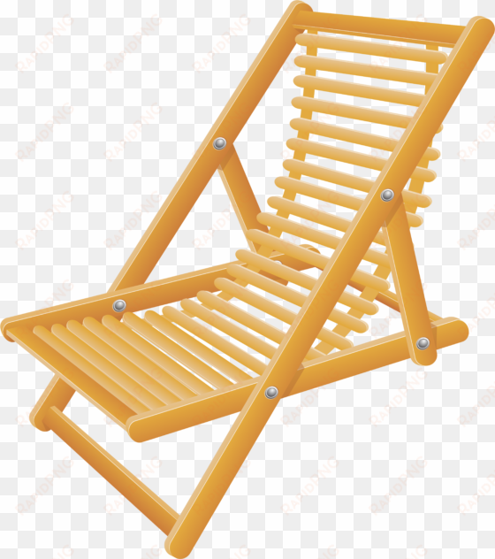 beach chair transparent background