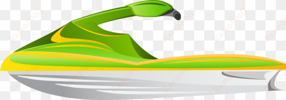 beach speed boat transparent png clip art image - jet ski clipart png