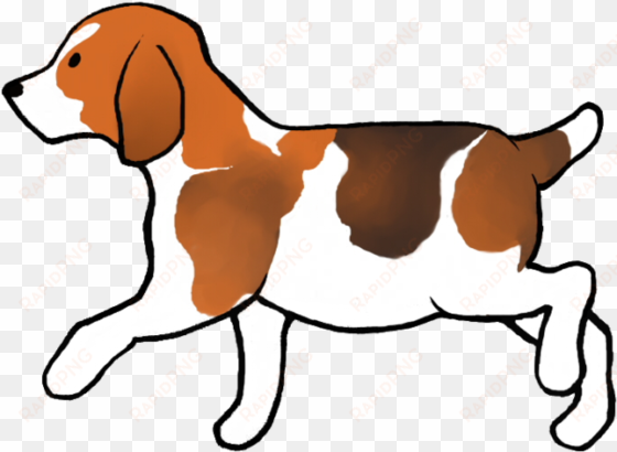 beagle puppy by wolkenschaap on deviantart clipart - painting