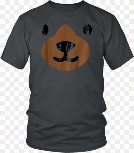 bear face halloween costume funny t-shirt - teelaunch i survived hurricane harvey unisex shirt
