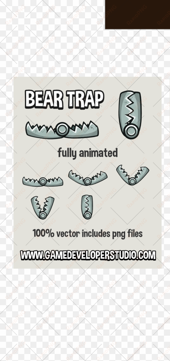 bear trap pixel art