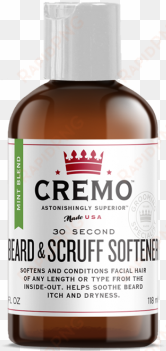 beard beard & scruff softener mint blend - cremo beard and scruff softener