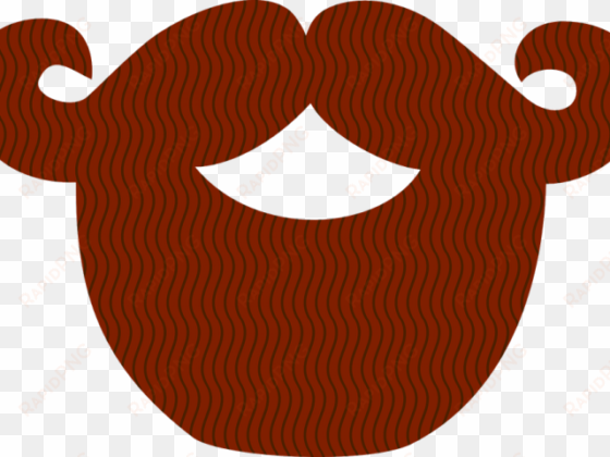 beard clipart brown beard - moustache