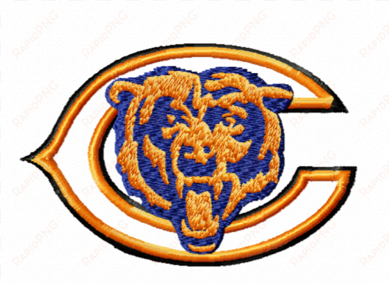 bears applique - chicago bears clipart black and white
