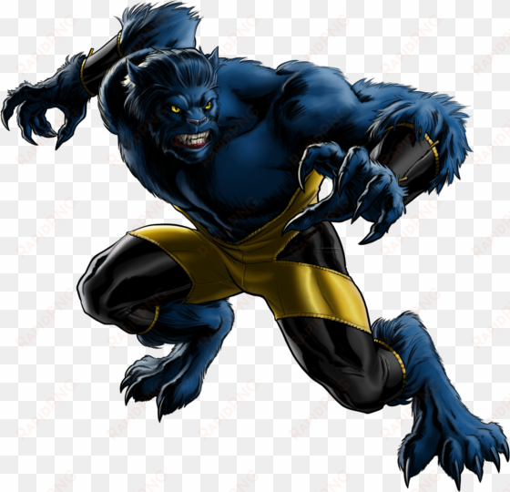 Beast - Beast X Men Comic transparent png image