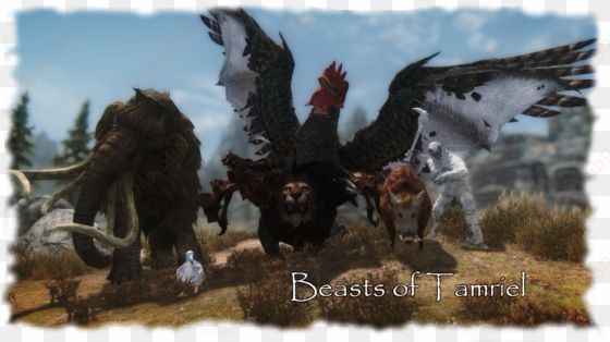 beasts of tamriel mod creatures