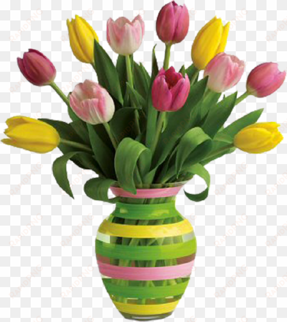 beautiful clipart flower vase - vase with flower png