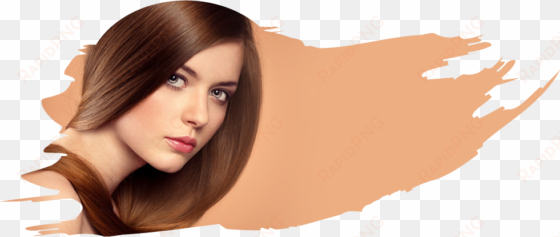 beautiful lady with shiny hair - long hair lady png