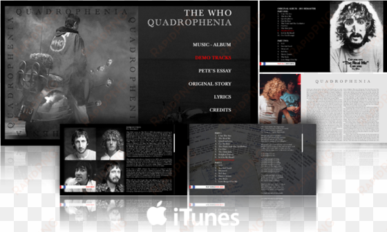 beautifully designed digital version of the director's - quadrophenia the director's cut super deluxe edition