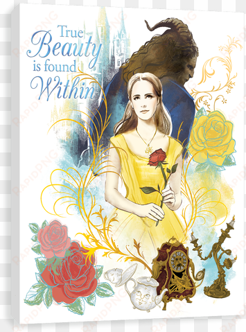 beauty and the beast - belle canvases by artissimo designs - belle