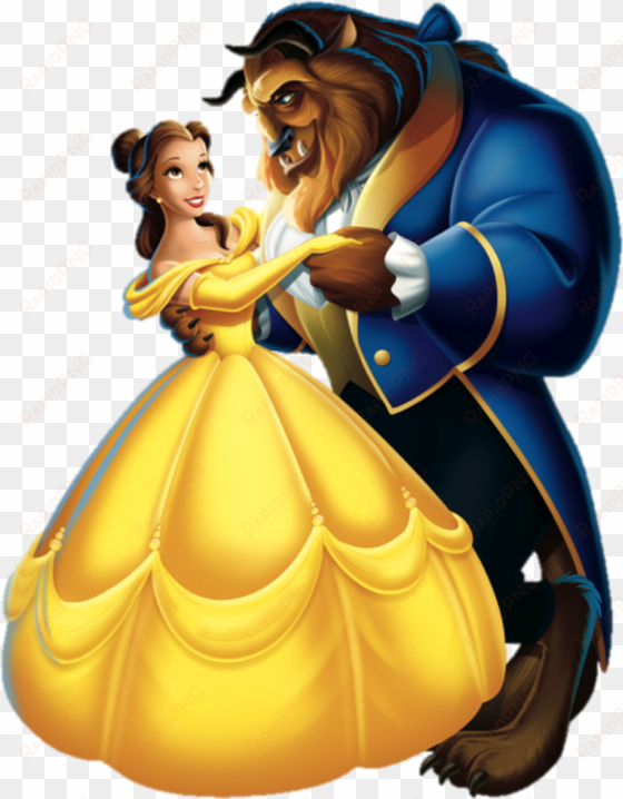 beauty and the beast disney - beauty and the beast transparent background