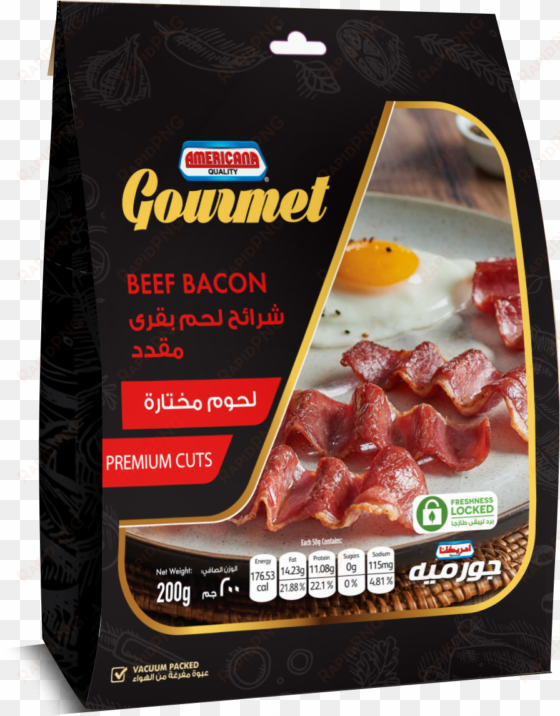 beef bacon 200g - بيكن امريكانا