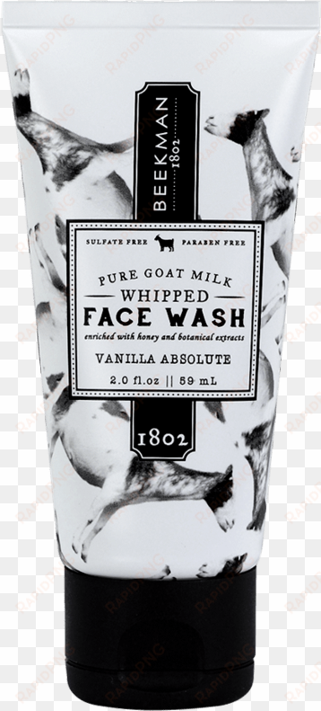 beekman 1802 pure goat milk whipped face wash in vanilla