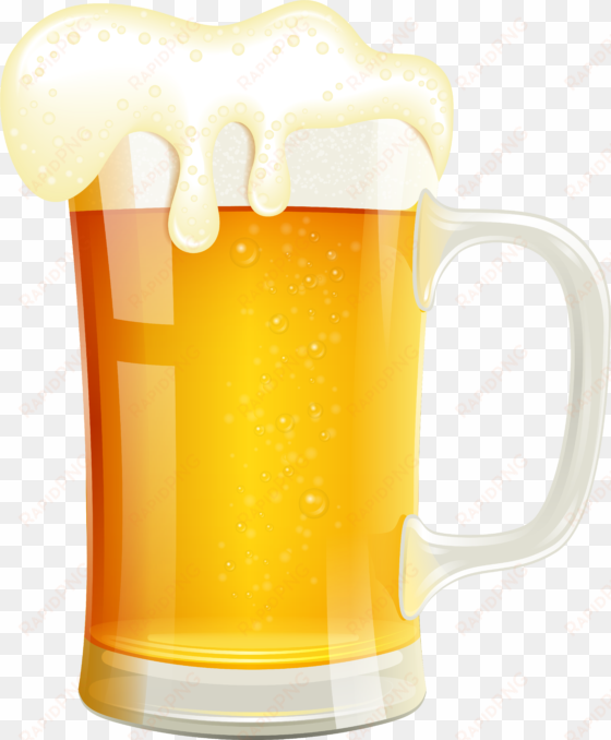 beer mug png vector clipart imag - beer glass vector png