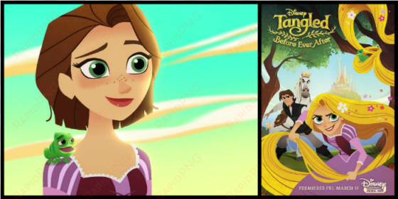 before and after - tangled before ever after starring eden espinosa (voice