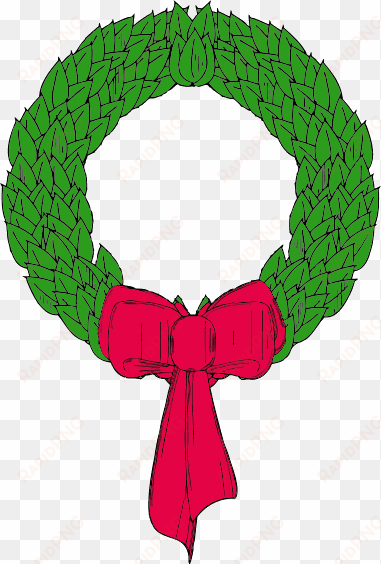 bell clipart transparent background - christmas wreath clip art