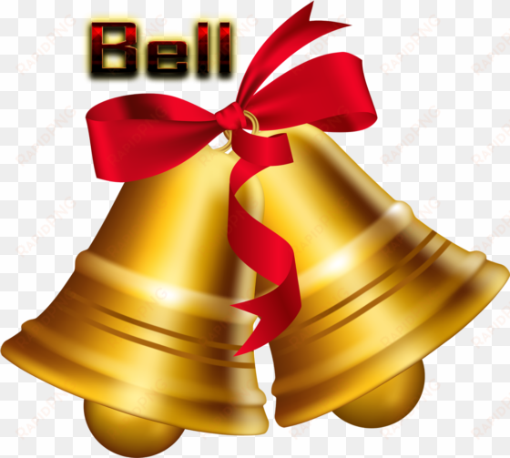 bell png hd - happy christmas bell png