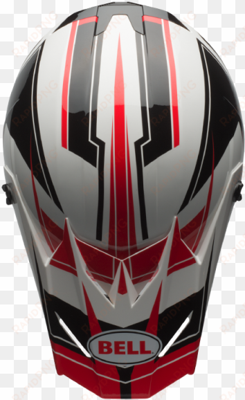 Bell Sx 1 Dirt Helmet Holeshot Red Black - Sx-1 Holeshot Moto Helmet transparent png image