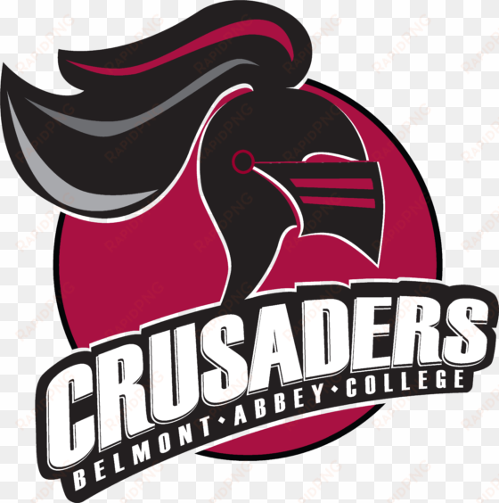 belmont abbey belmont abbey mens college track & field - belmont abbey crusaders logo