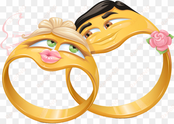 bem f cil png alian as png wedding ring emoji - cartoon wedding rings