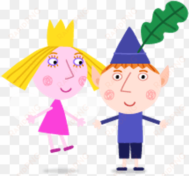 ben and holly together - ben and holly's little kingdom ben