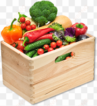ben's fruit and vegetables sells a wide variety of - fruit and vegetable crate