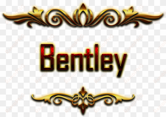 bentley decorative name png - deshmukh name