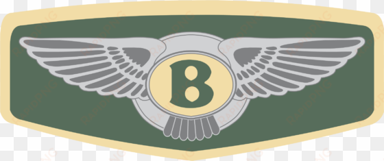 bentley motors logo png transparent - 2 bentley color badge style die cut decals