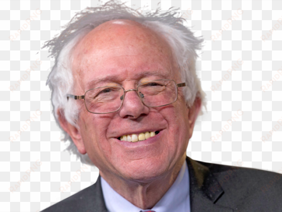 bernie sanders vermont senior citizen person chin forehead - bernie sanders no background