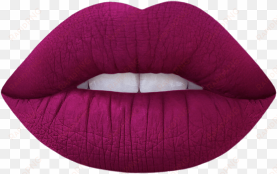 berry red lipstick on lips png - lime crime velvetine liquid lipstick, scandal