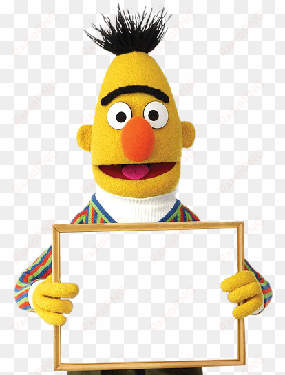 bert-4 - sesame street head png