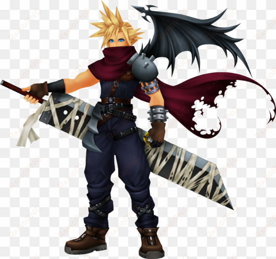 best and worst videogame character redesigns - final fantasy cloud kingdom hearts