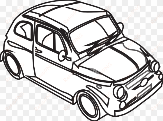best car clipart black and white - car clipart black and white