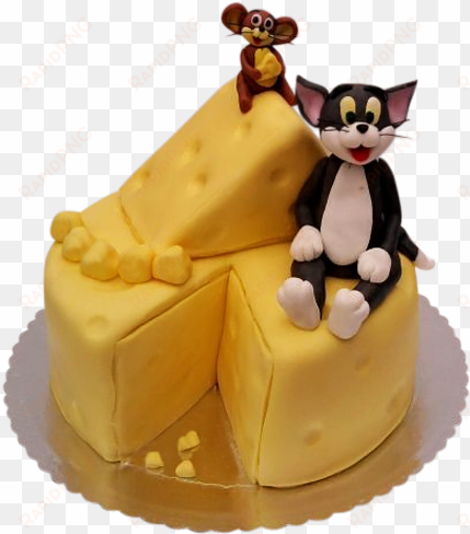best custom cakes nyc - tom and jerry birthday cake png