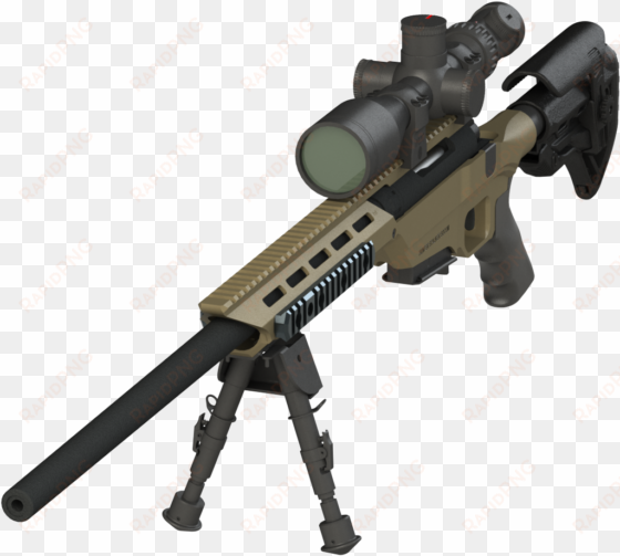 best free sniper rifle png picture - sniper front png