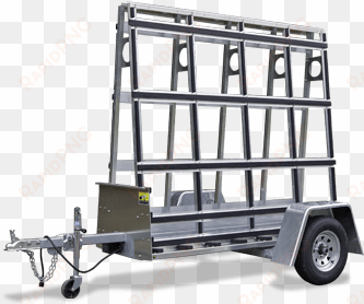 Best Glass Racks For Vans Pick Ups Trucks And Trailers - Trailer With Glass Rack transparent png image