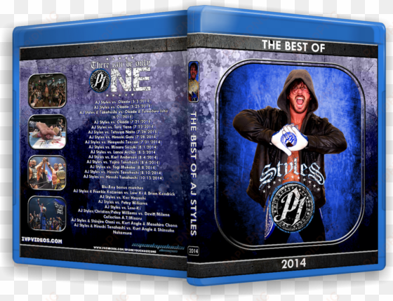 best of aj styles in 2014 - aj styles blu ray