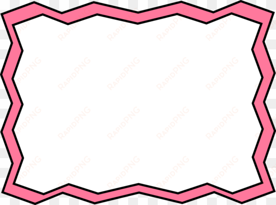 best zig zag line page border png hd photo galeries - zig zag frames