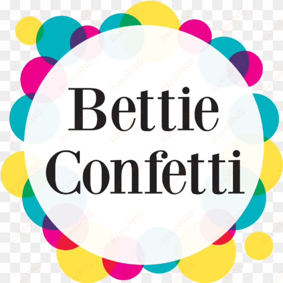 Bettie Confetti Bettie Confetti - Greeting Card transparent png image