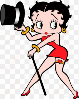 betty boop top hat png - betty boop gif png