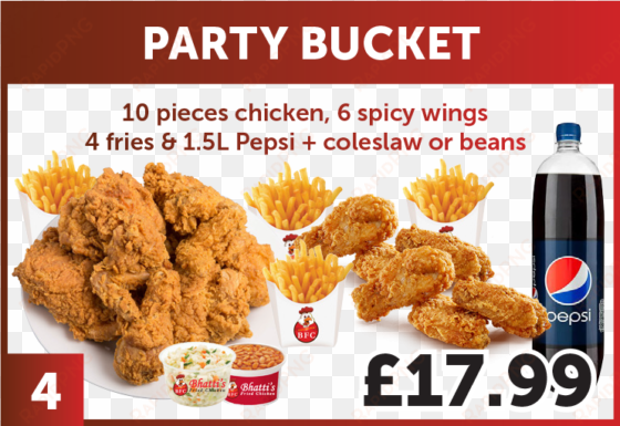 bhattis special deals - crispy fried chicken