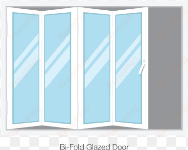 bi-fold glazed door - sliding door