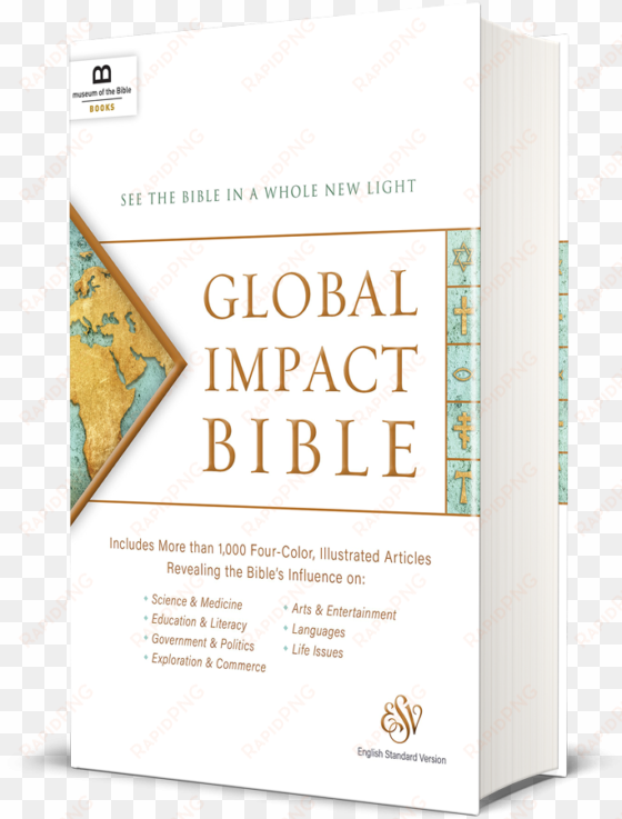 bible - global impact bible, esv (charcoal leatherluxe): see
