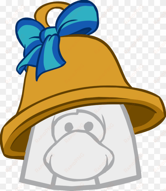 big bell icon - club penguin side ponytail