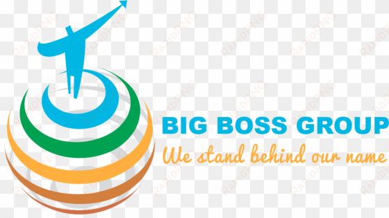 big boss way company is an afghan based and owned company - logo banner design