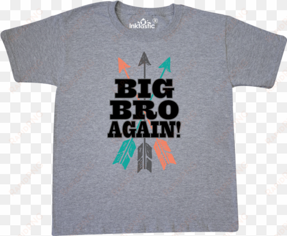 big brother again tribal arrow youth t-shirt athletic - child