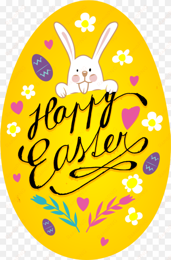 big image - clipart happy easter egg