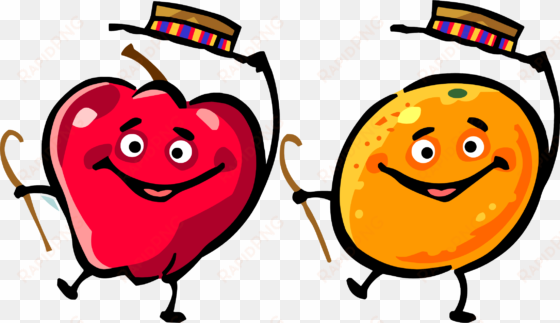 big image - dancing fruit clipart